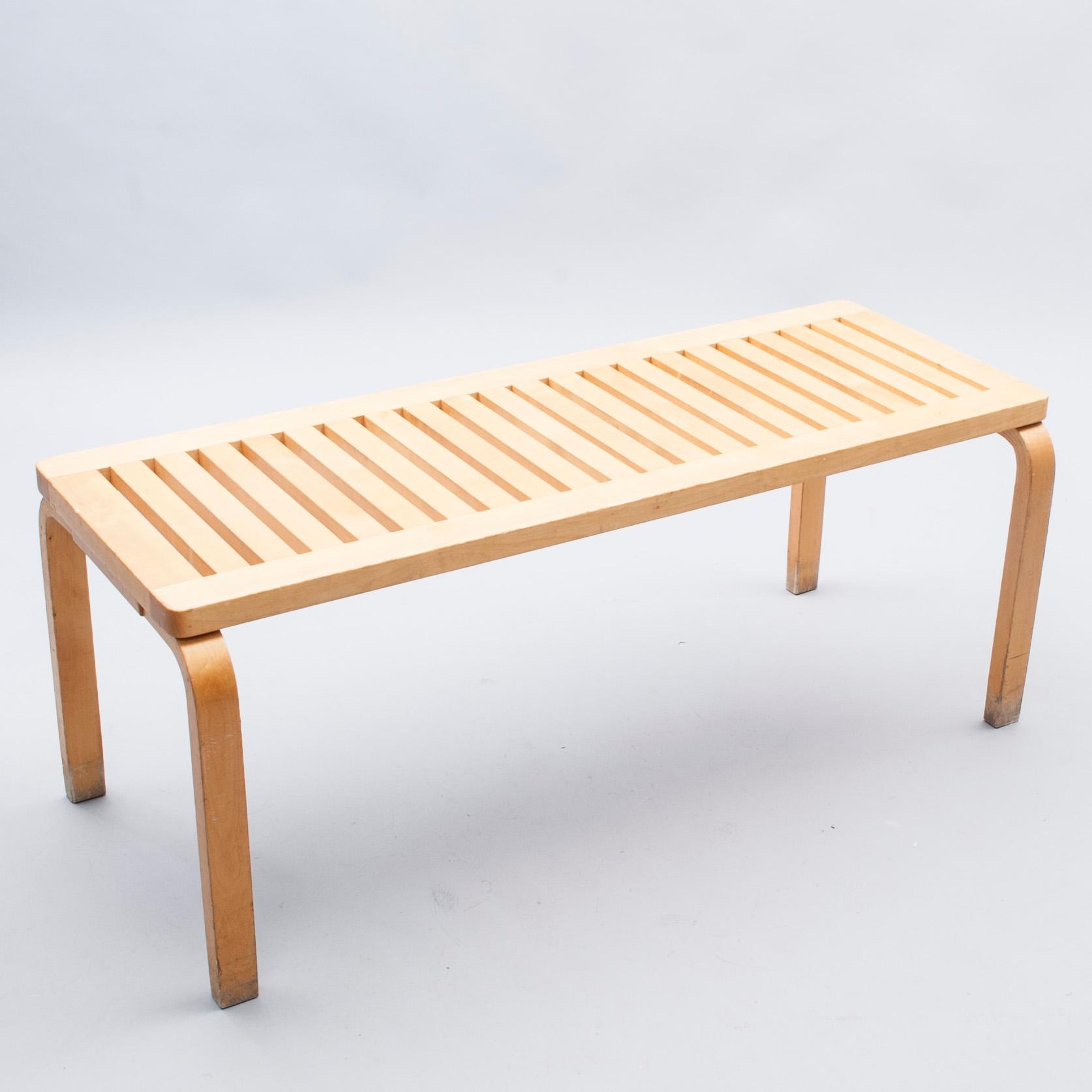 BÄNK, modell 153A, Alvar Aalto, Artek.