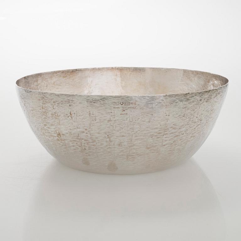 Tapio Wirkkala, skål, silver, Kultakeskus Tavastehus 2006.