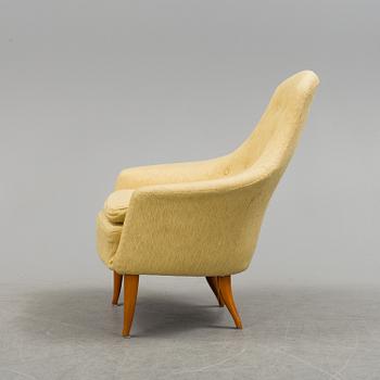 A Kerstin Hörlin-Holmquist "Stora Adam" armchair from "Triva-serien", Nordiska Kompaniet.