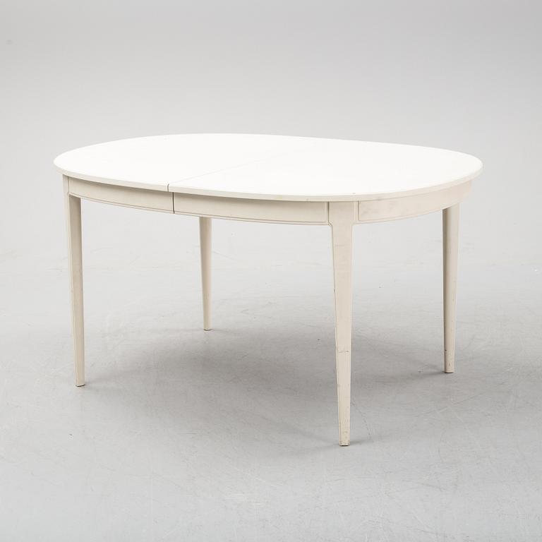 Carl Malmsten, matbord, stolar 4 st, karmstolar 2 st, "Herrgården", Bodafors, 1900-talet andra hälft.