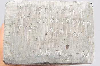 WALTER BENGTSSON, a signed and numbered metal sculpture.