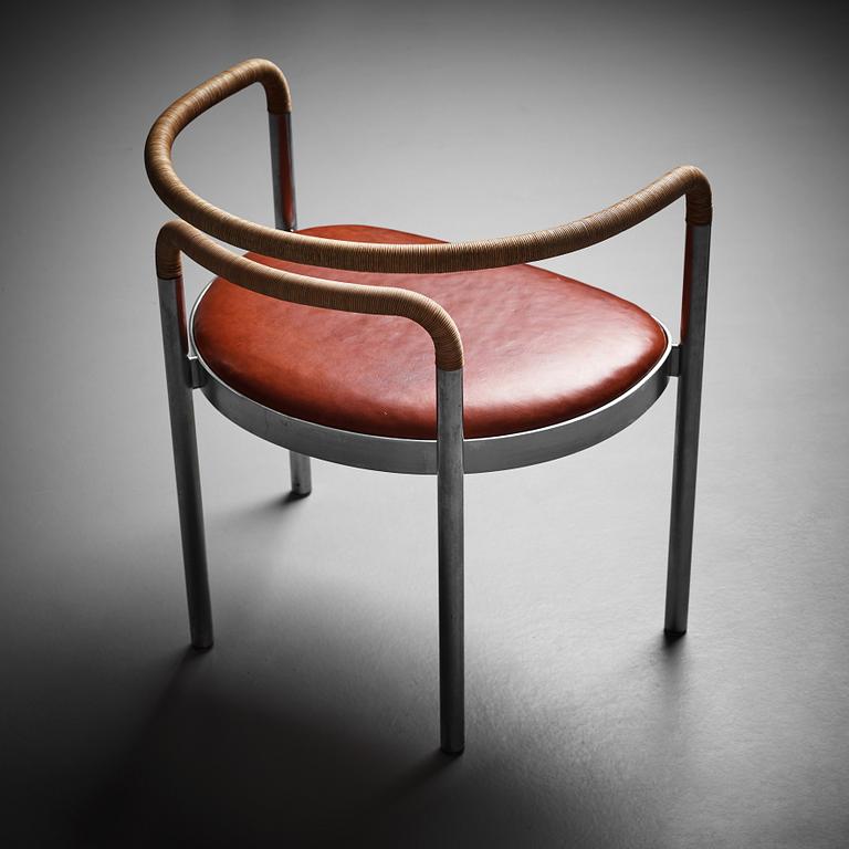 Poul Kjaerholm, karmstol "PK-12", E Kold Christensen, Danmark 1960-tal.