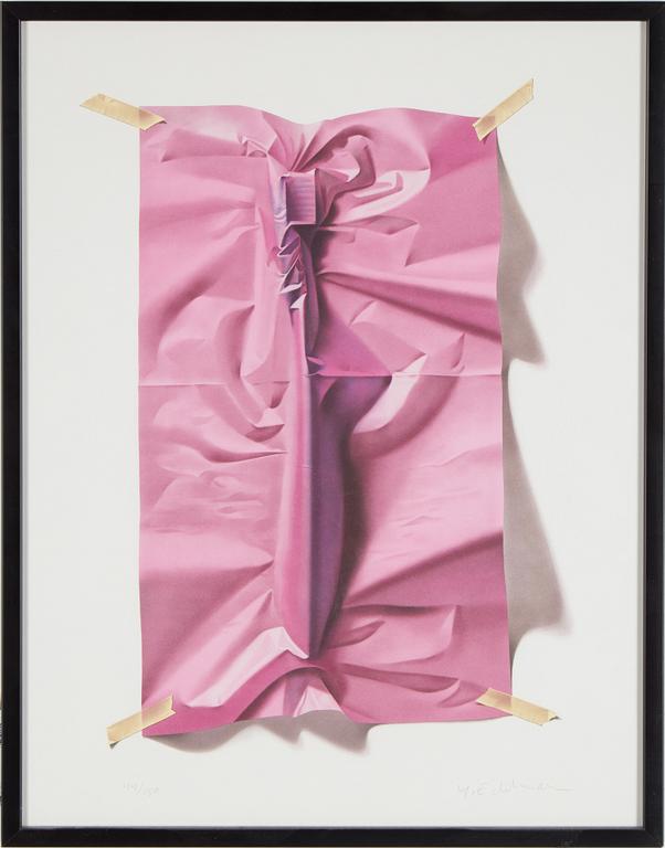 YRJÖ EDELMANN, colour lithographe, signed and numbered 44/150.