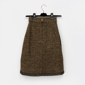 Chanel, kjol, storlek 34.