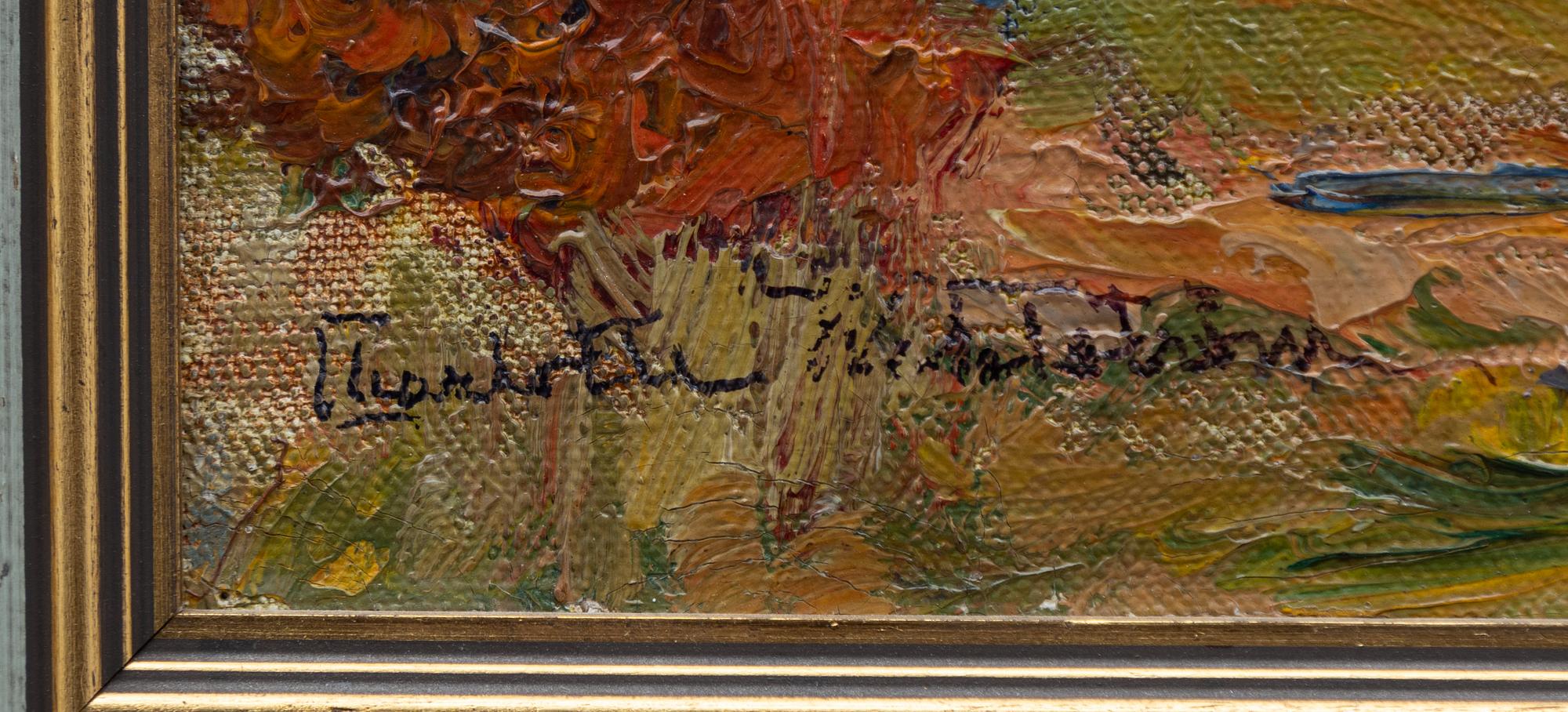 Charlotte Wahlström, Autumn Landscape.