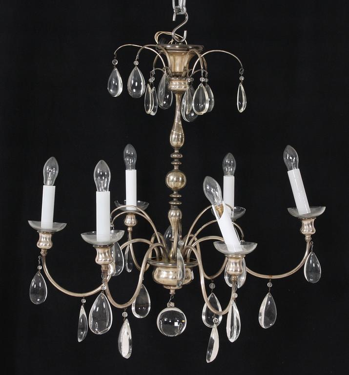 TAKLAMPA, 1900-tal, h 70.