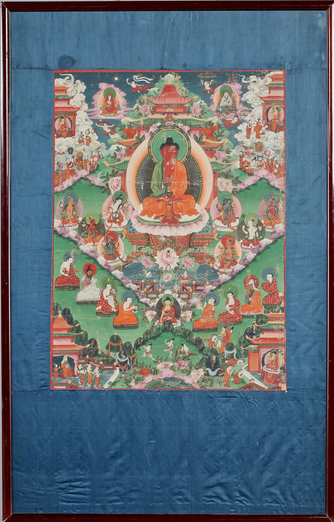 TANKA, Tibet, 1900-tal.