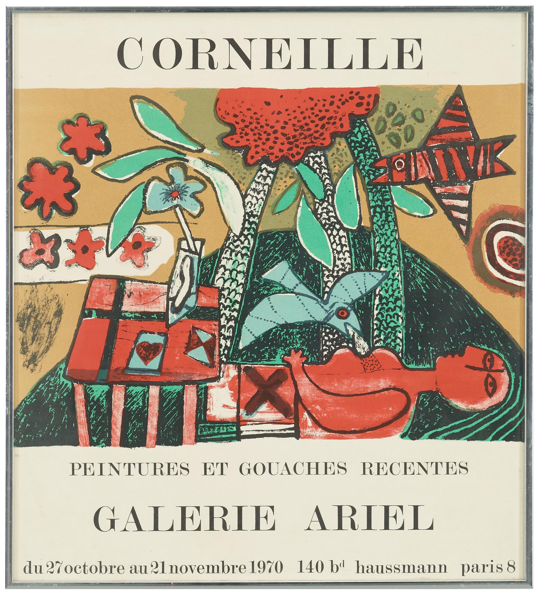 3 french poster from galleries and exhibitions, 1960s and 70s.