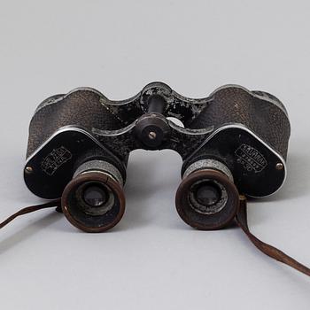 five Binoculars Carl Zeiss and C.P. Goerz, 20th century.