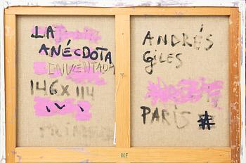 Andres Giles, oil on canvas signed.