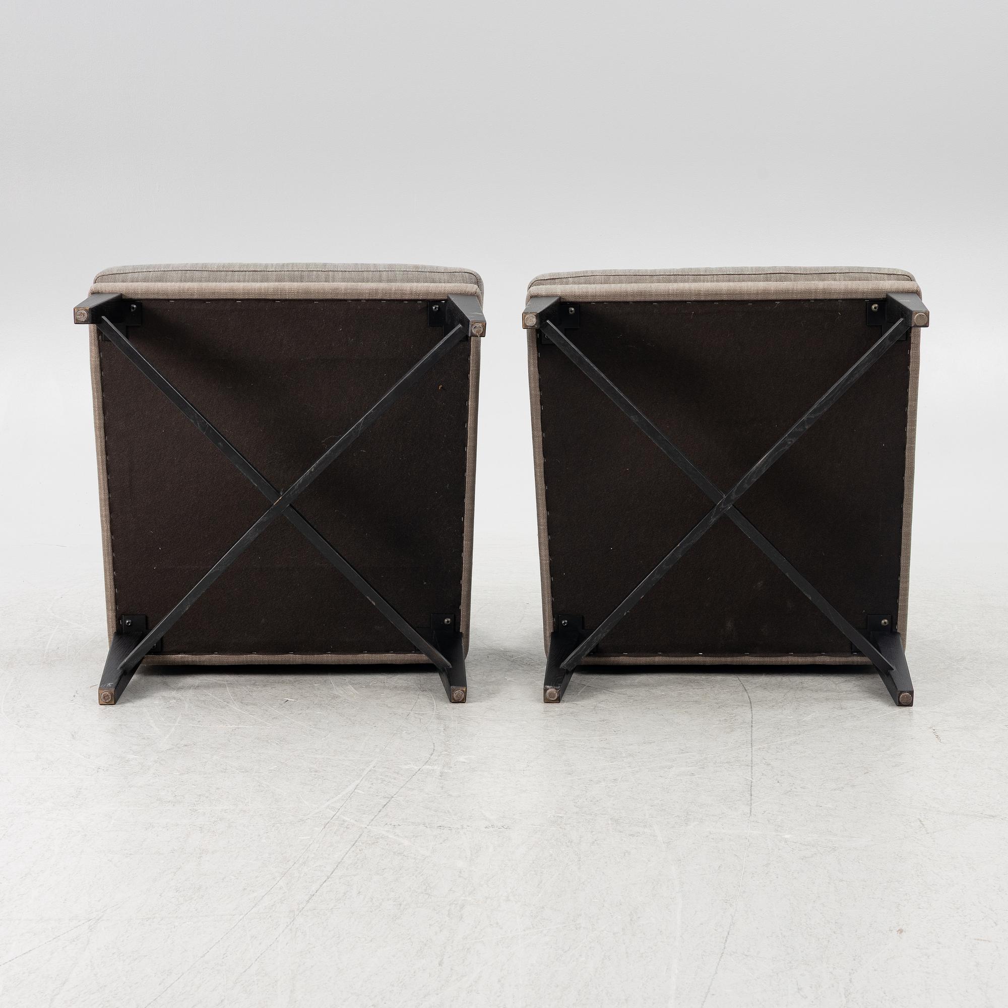Helene Hennie, armchairs, a pair, Slettvoll, contemporary.