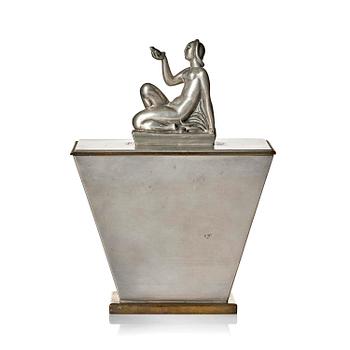 211. Oscar Antonsson, skrin, "Sommar", tenn, Ystad-Metall, 1930.