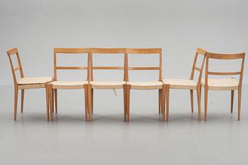 STOLAR, 6 st, "Mimat", Bruno Mathsson, Bruno Mathsson International.