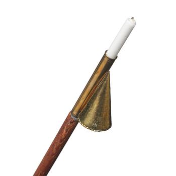 Candle snuffer/lighter for chandeliers, Sweden, probably 19th century.