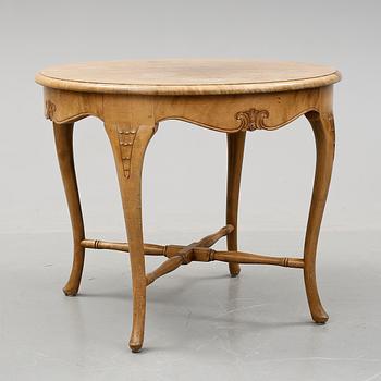 MATGRUPP, 5 delar, Svenska Möbelfabrikerna Bodafors, rokokostil, 1900-talets första hälft.