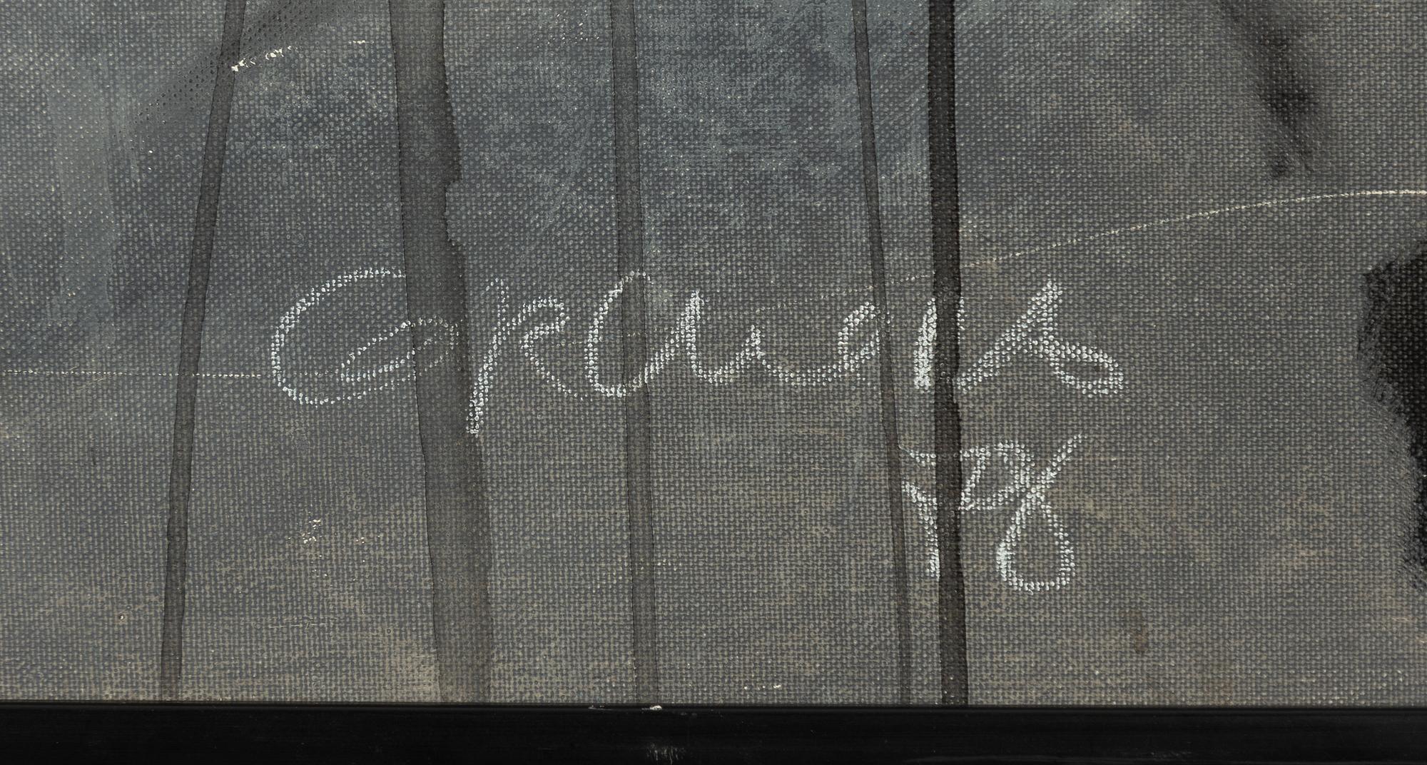 Francisco Corcuera, "Muro y gesto".