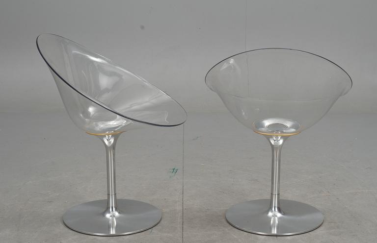 STOLAR, ett par, "Eros", Philippe Starck, Kartell.