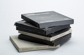 FAT, 9 st, porslin, Björn Wiinblad, Rosenthal Studio-Line, 1970/80-tal.