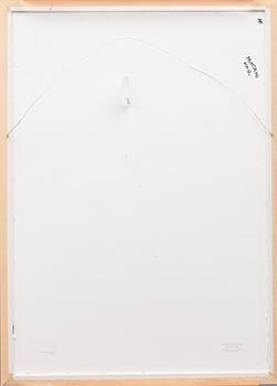 KARI HUHTAMO, litografi, signerad, daterad 1991 och numrerad VII/XXV.