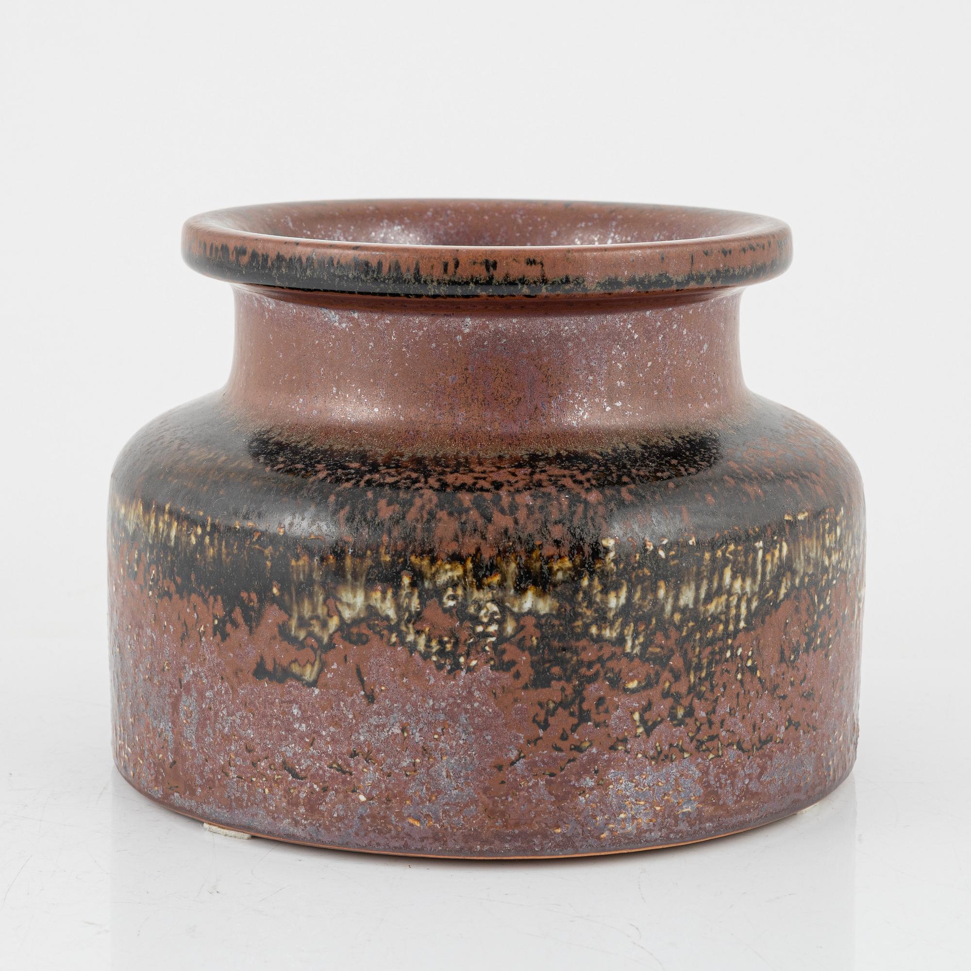 Stig Lindberg, a vase, Gustavsbergs studio.