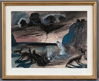 Tove Jansson, MID WINTER WOLVES.