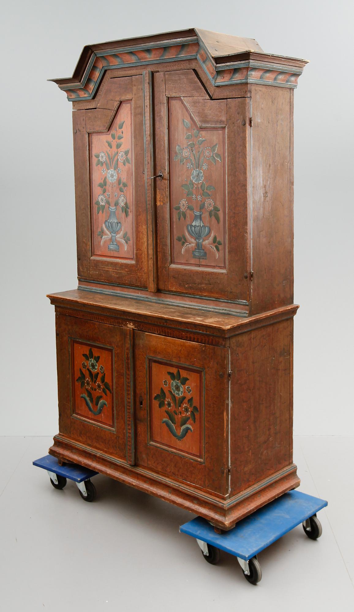 SKÅP, allmoge, 1800-talets mitt.