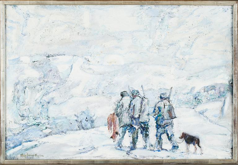 ROLF ERLING NYGREN, olja på duk, signerad.