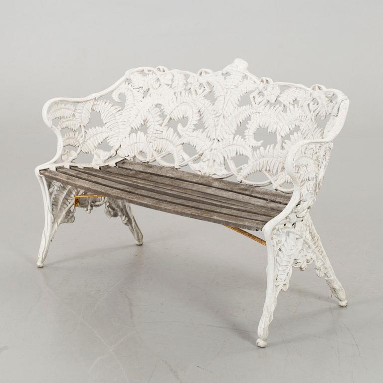 A GARDEN SOFA, second half of 20th century.