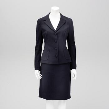 Prada, jacket and skirt, italian size 44 & 46.