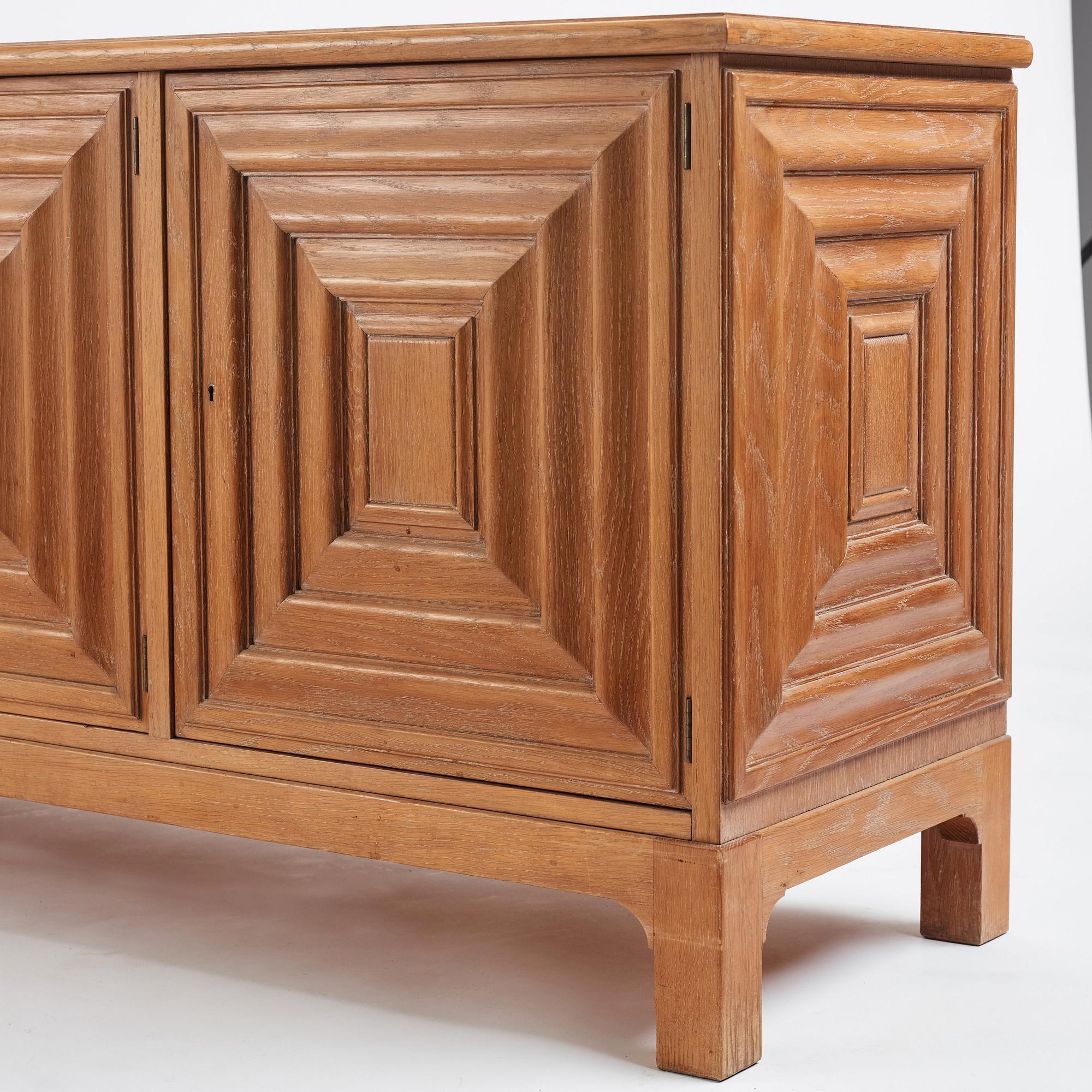 Oscar Nilsson, tillskrivet, sideboard, Sverige 1940-tal.
