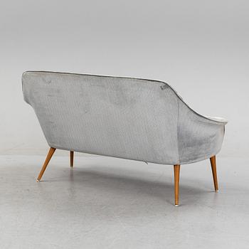 A sofa and easy chair, 'Tonga 48', Nordiska Kompaniet, 1950's.
