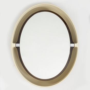 BADRUMSSKÅP SAMT SPEGEL, bland annat "Castore", Carrara & Matta, Torino, Italien, 1900-talets mitt.