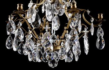 LJUSKRONA, rokokostil, 19/2000-tal. Höjd ca 60.