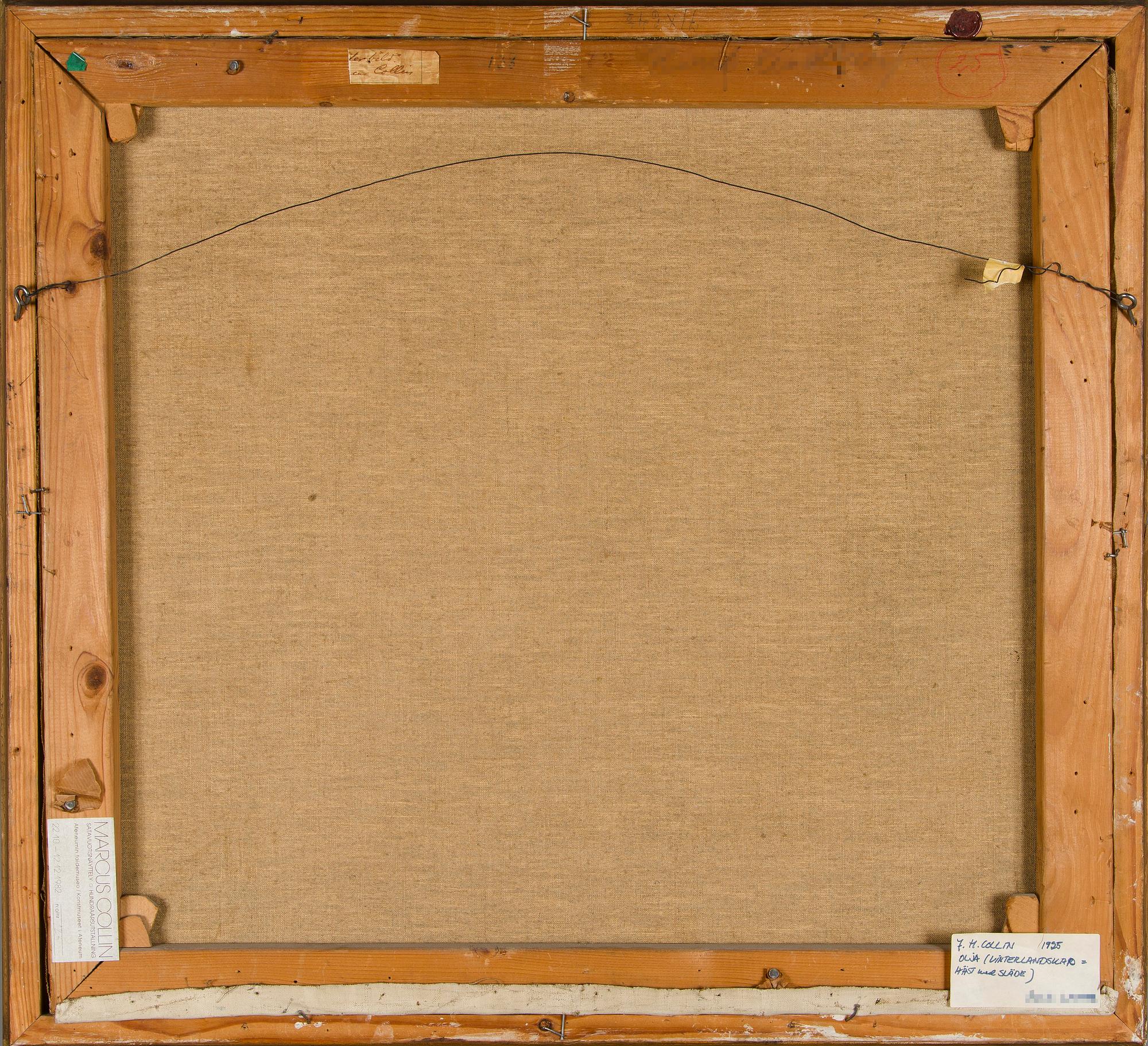 Marcus Collin, Talvi-ilta.