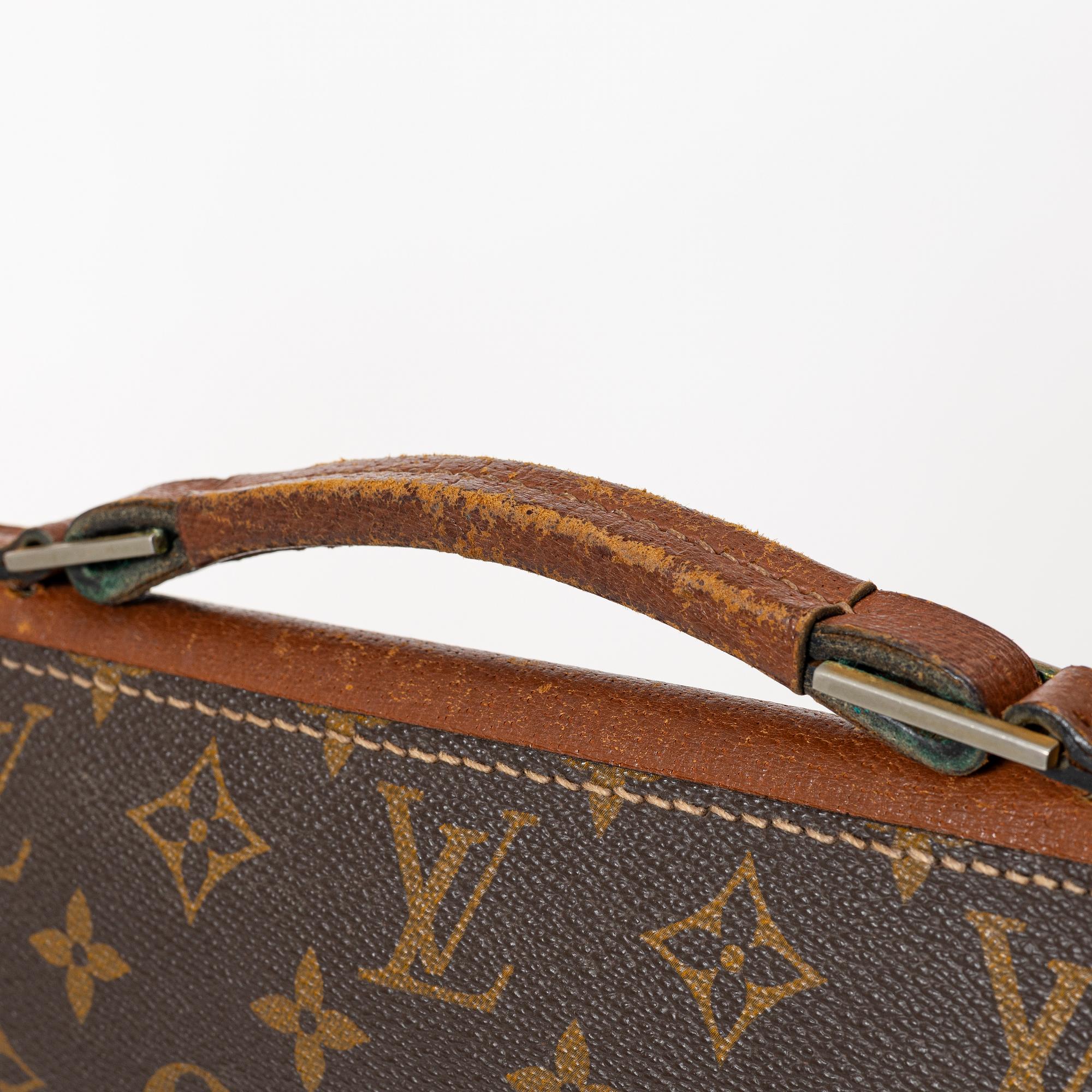 Louis Vuitton, Document portfolio, vintage, 1970s.