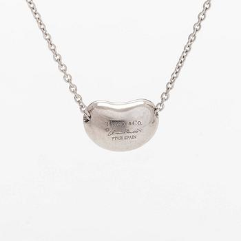 Tiffany & Co, Elsa Peretti, kaulakoru "Bean" platinaa ja timantteja.