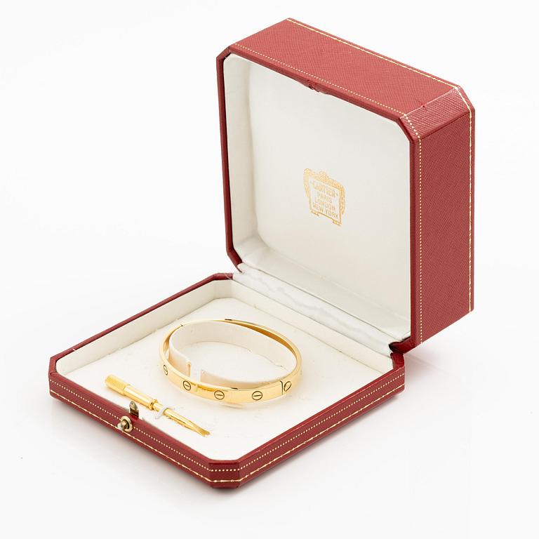 Cartier armring "Love" 18K guld.