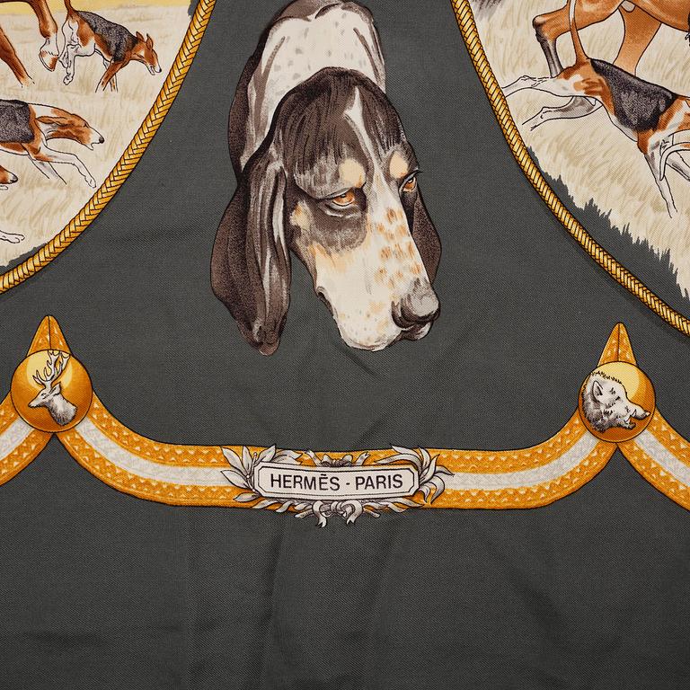 Hermès, SCARF, “Le Laisser Courre”, Hermès.