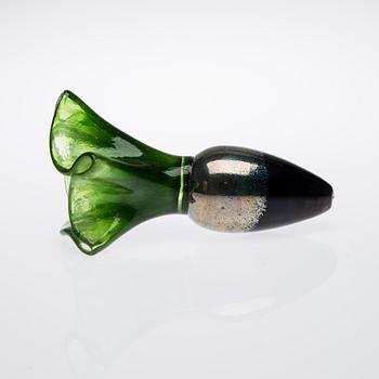 FIGURIN, glas, signerad Oiva Toikka Nuutajärvi Notsjö, numrerad 60/1000.