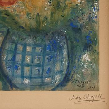 Marc Chagall Efter, "Les Coquelicots".