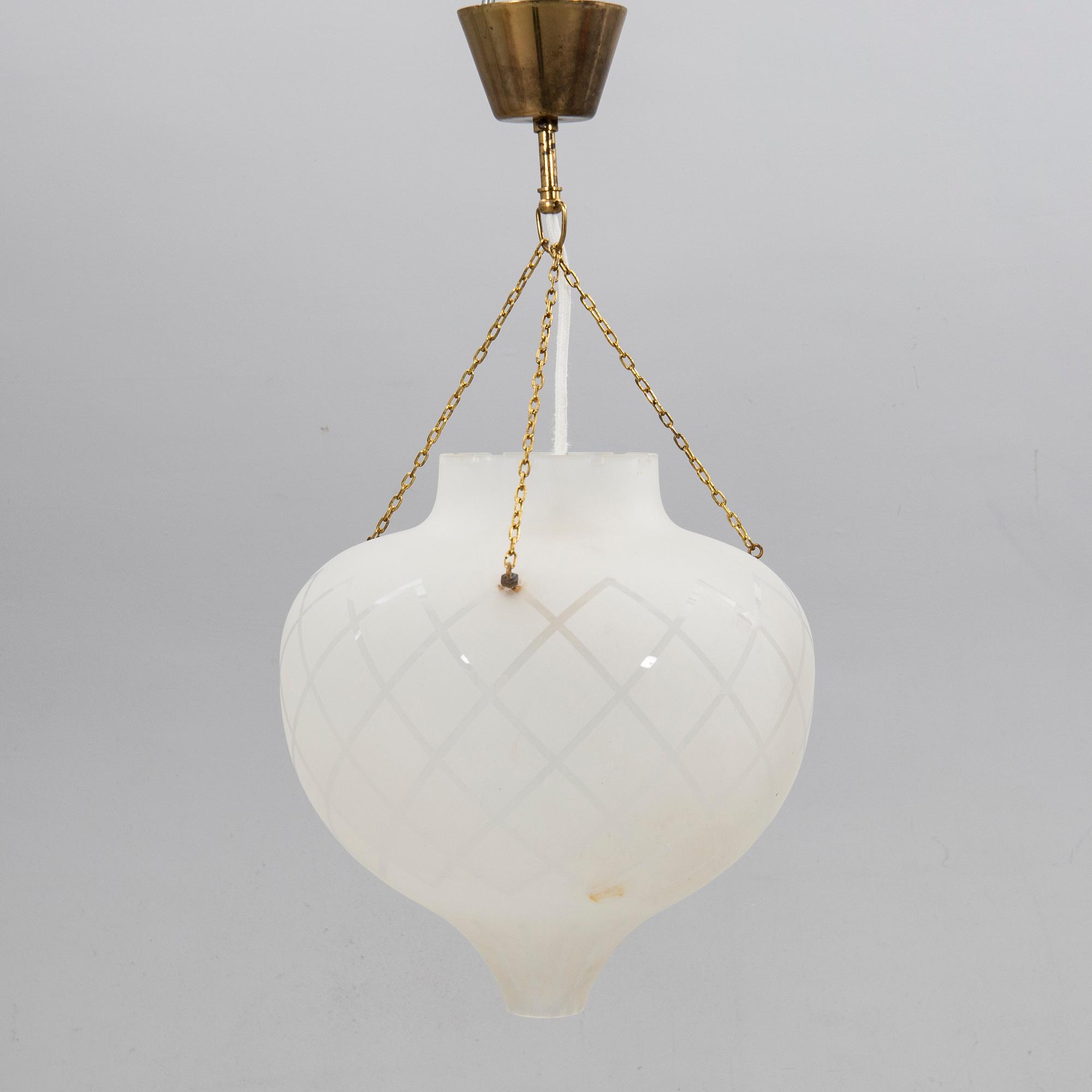 Taklampa, Swedish Modern, 1940-tal.