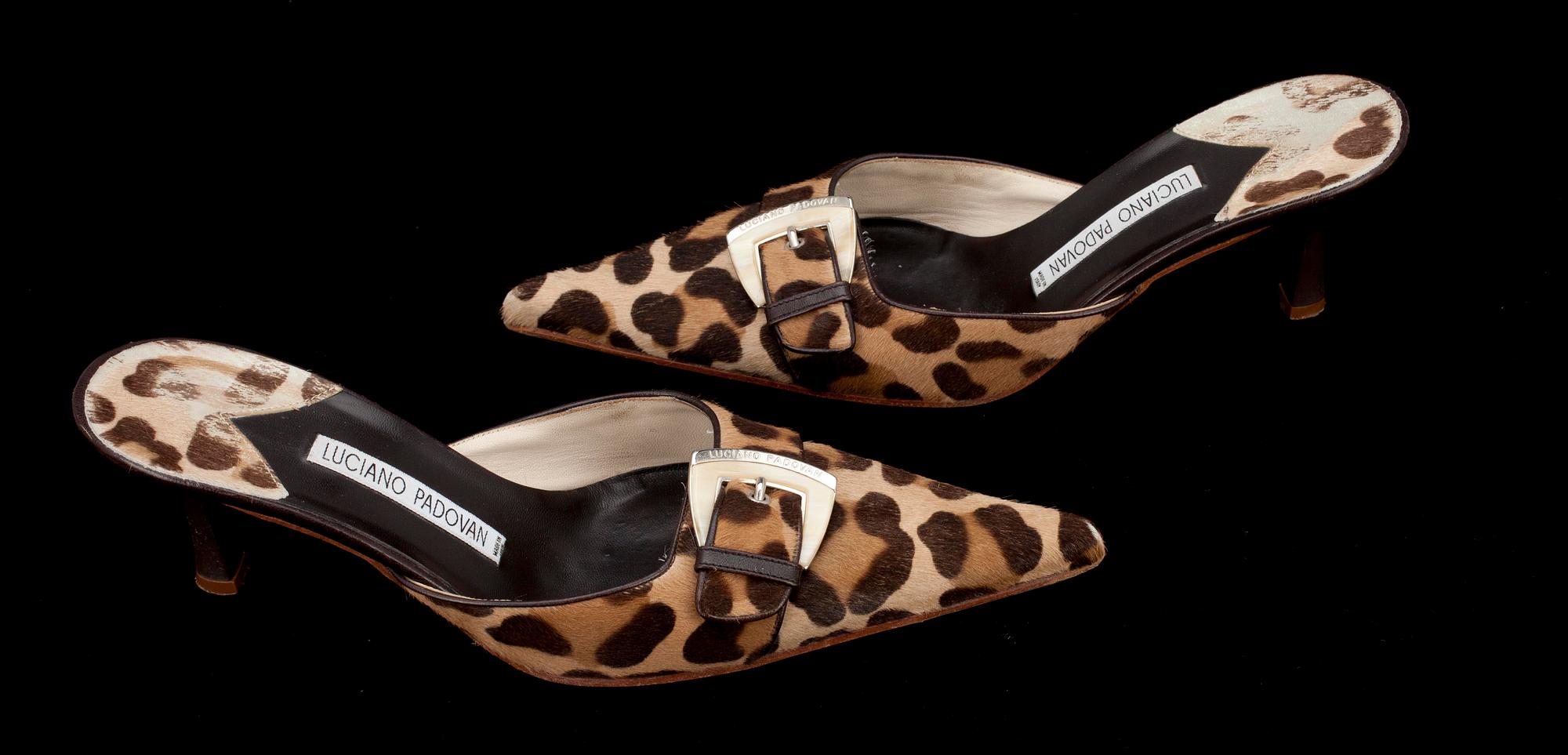 SKOR, 2 par, slip ins, Luciano Padovan.