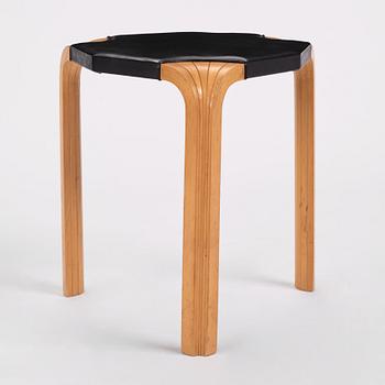 Alvar Aalto, a stool model "X600", Artek, Finland 1960s.