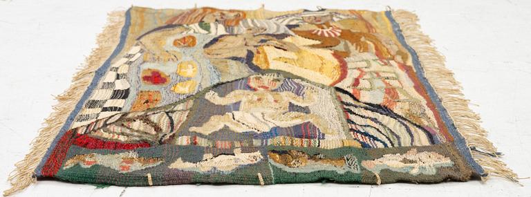 Inger Segerlind-Lindblad, a textile, tapestry weave, c. 67 x 44 cm, unsigned.