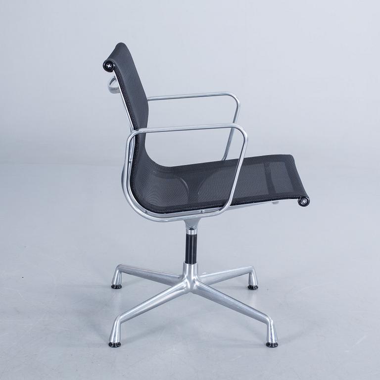 AN "EA 108" OFFICE CHAIR BY CHARLES & RAY EAMES, VITRA.