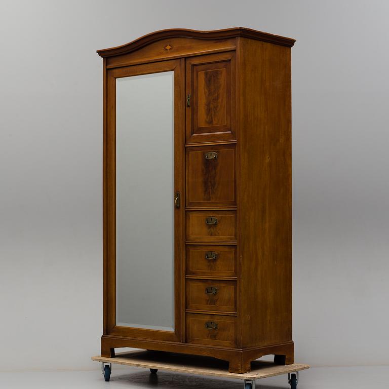 An early 20th Century mahogany cabinet.