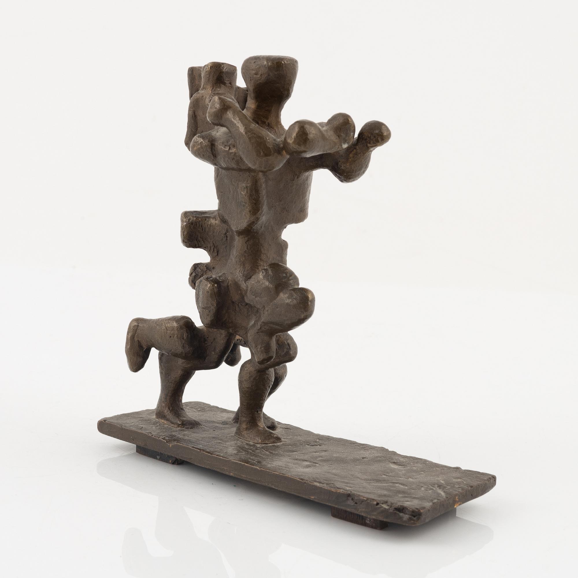 Bror Marklund, "Gestalt i storm" (Figure in storm).