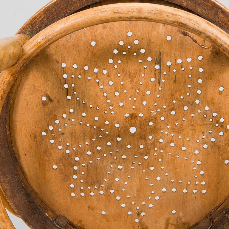 A set of four chairs by Jacob & Josef Kohn, Vienna turn of the 20th century.
