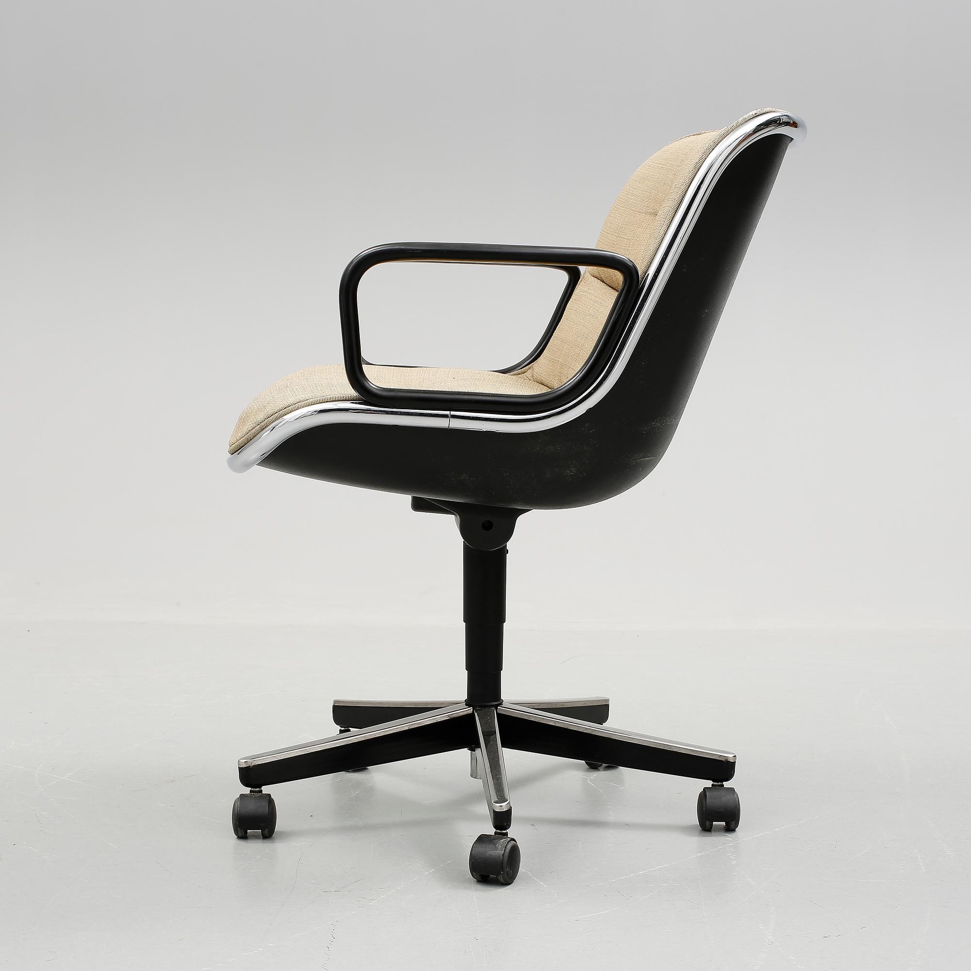 SKRIVBORDSSTOL, "Executive Chair", Charles Pollock, Knoll, 1900-talets andra hälft.