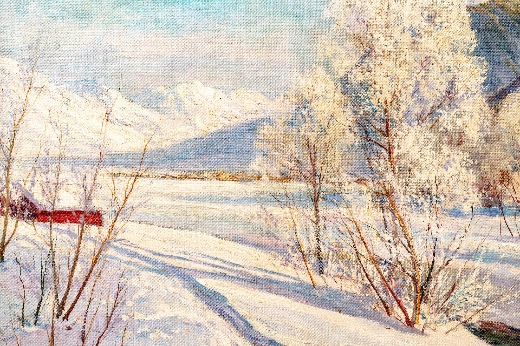 Carl Wennemoes, olja på duk signerad och daterad 1960.